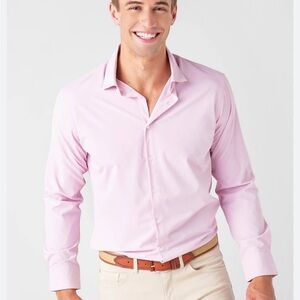 Mizzen+Main Light Pink Dress Shirt